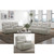 Cameron - Sofa With Loveseat & Recliner - White