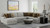 Tori - 3 Piece Sectional With Comfort Coil Seating And 9 Included Accent Pillows (Left Side Facing Chaise) - Birch