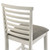 Brook Bay - Upholstered Ladder Back Counter Chair (RTA) - White
