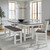 Brook Bay - 6 Piece Gathering Trestle Table Set - White