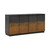 Fiore - 4 Door Accent Cabinet - Brown