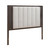 Modern Edge - Queen Upholstered Panel Headboard - Brown