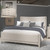 New Haven - 3 Piece Bedroom Set (Queen Upholstered Bed, Dresser & Mirror) - White