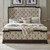 Provence Park - Queen Shelter Bed - Brown