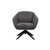 Fleming - Boucle Swivel Lounge Chair - Gray