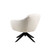 Fleming - Boucle Swivel Lounge Chair - Ivory
