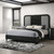 Skyline - Eastern King Bed - Black / Gray