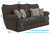Lenny - Power Lay Flat Reclining Sofa - Chocolate