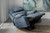 Dreamtime - Power Headrest Power Lay Flat Recliner With CR3 Heat/Massage/Zero Gravity - Steel