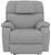Dreamtime - Power Headrest Power Lay Flat Recliner With CR3 Heat/Massage/Zero Gravity - Steel