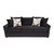 Sylvie - Sofa With 4 Accent Pillows - Lush Mink Gray