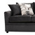 Sylvie - Sofa With 4 Accent Pillows - Lush Mink Gray