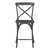 Vintage Series - X Back Counter Chair - Gray