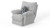 Lenny - Power Lay Flat Recliner - Pearl Silver