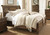 Flynnter Medium Brown Queen Panel Bed