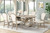 Gwendolyn - Oval Dining Table Top - Cerused Taupe