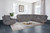 Teddy - LAF Sofa With Power Headrest & Footrest - Gray Teddy - LAF Sofa With Power Headrest & Footrest - Gray