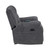 Redondo - Glider Recliner With Heat, Massage, Power - Dark Gray