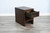 Chair Side Table With Drawer - Coffee Bean