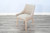 Olivia - Lowback Cushioned Gray Dining Chair (Set of 2) - Wheat