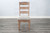 Sierra - Rustic Ladder Back Dining Chair With Cushion Seat (Set of 2) - Amber