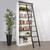 Wood Ladder With Hook - White