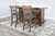 80" Traditional Home 3 Piece Bar Set With Stools - Buckskin