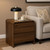 Mara - Two Drawer End Table / Bedside Table - Walnut