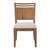 Shaker Lakes - Panel Back Side Chair (RTA) - Harvest Brown
