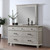 Silver Sands - Dresser & Mirror - Gray