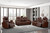 Chester - 3 Piece Power Sofa & Loveseat & Recliner - Brown