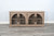 Elena - Modern Wood Display Cabinet With Arched Glass Doors - Hazelnut