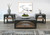Modern - Wood Sofa Table With Arched Open Shelf Design - Umbra / Oak Grove