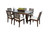 Noah - Extension 7 Piece Dining Set - Coffee Bean