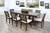 Noah - Extension 9 Piece Dining Set - Coffee Bean