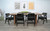Modern - Rectangular Arch 7 Piece Dining Set - Desert Plain