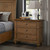 Twin Lakes - Nightstand With Charging Station - Chestnut