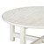 Backroads - Round Cocktail Table - Weathered White & Parchment Brown