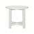 Backroads - Round End Table - Weathered White & Parchment Brown