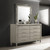 Lennox - Dresser & Mirror - Gray / Silver