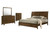 Ballard - 6/0 Western King 4 Piece Bedroom Set (Bed, Dresser, Mirror, Chest) - Brown