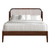 Soma - 5/0 Queen Solid Wood Spindle Headboard - Walnut