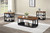 Decker - 3 Piece Occasional Set (1 Coffee & 2 End Tables) - Brown / Black