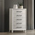 Ballard - 5 Drawer Chest - White