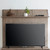 City Scape - Entertainment Deck With Shelf - Burnished Beige