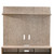 City Scape - Entertainment Deck With Shelf - Burnished Beige