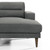Vale - Right Arm Facing Chaise - Gray