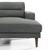 Vale - 2 Piece Chaise Sectional - Gray