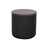 Malibu - Round Storage Ottoman With Wood Lid - Weathered Rum
