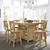 Lindsey Farm - 7 Piece Gathering Table Set - Brown